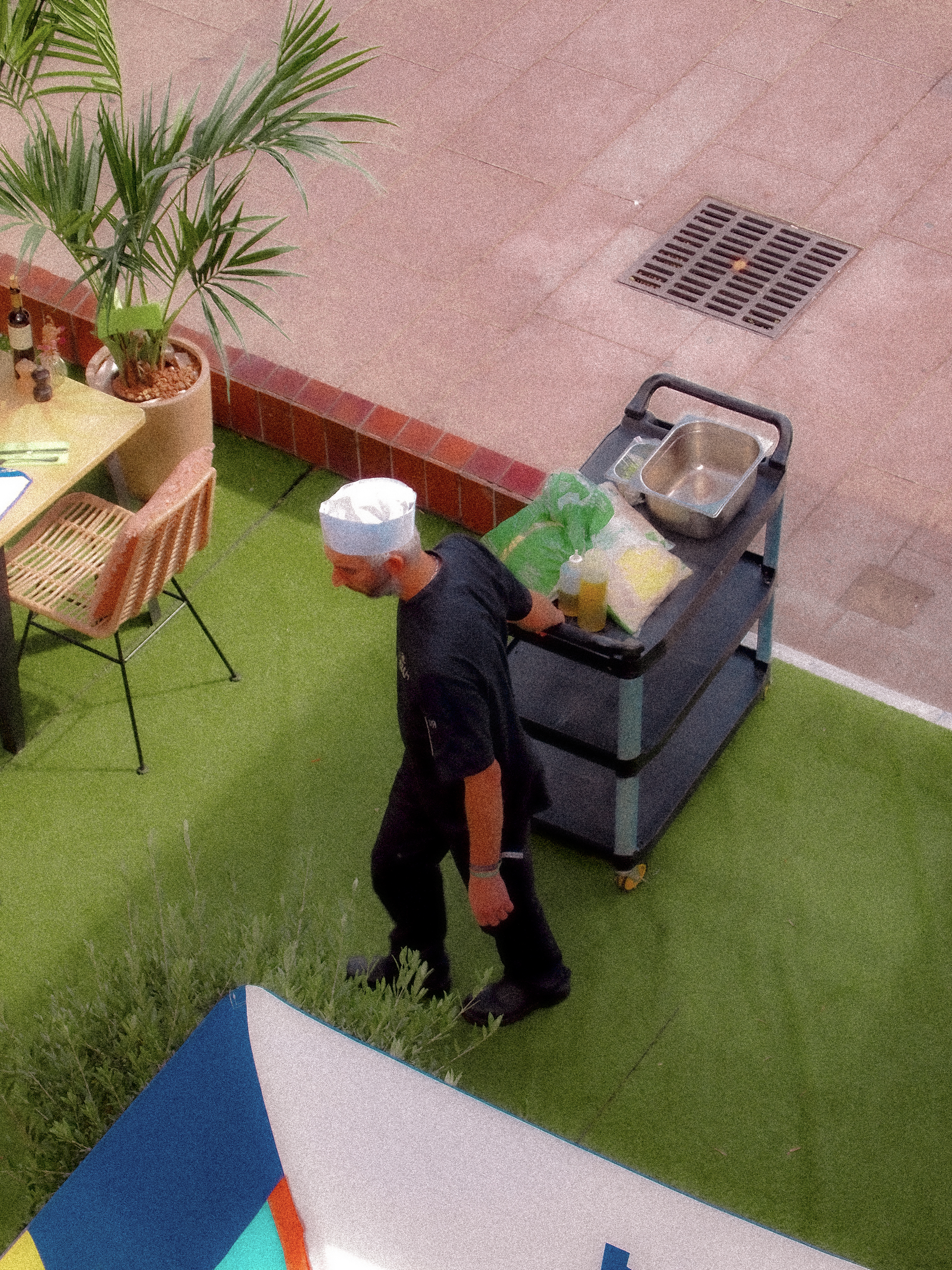 Employé dans un restaurant